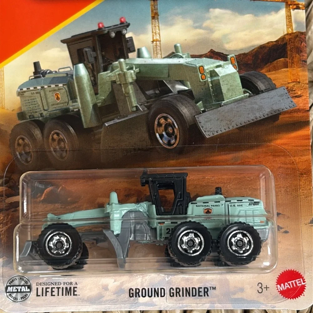 Ground Grinder MBX Construction Vehicle Matchbox Truck Diecast New 2025